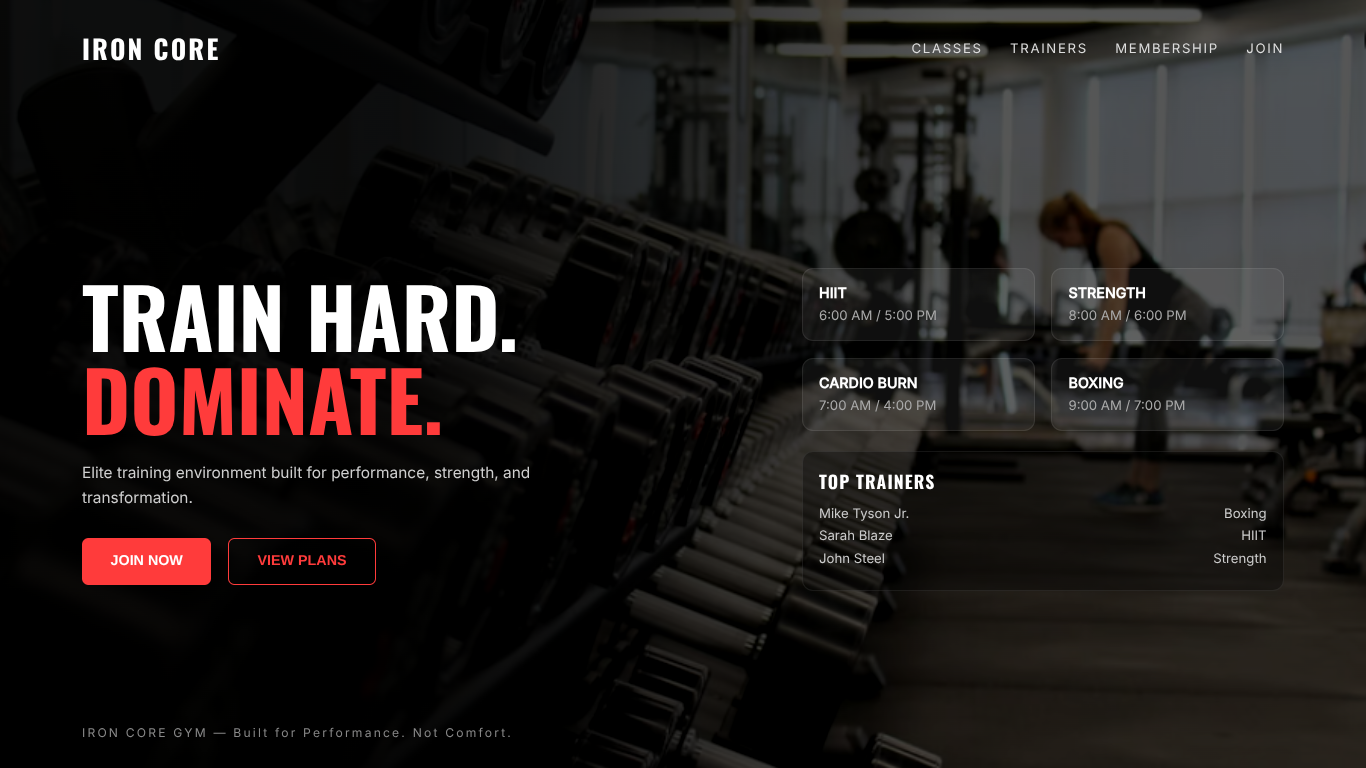 Iron & Sweat